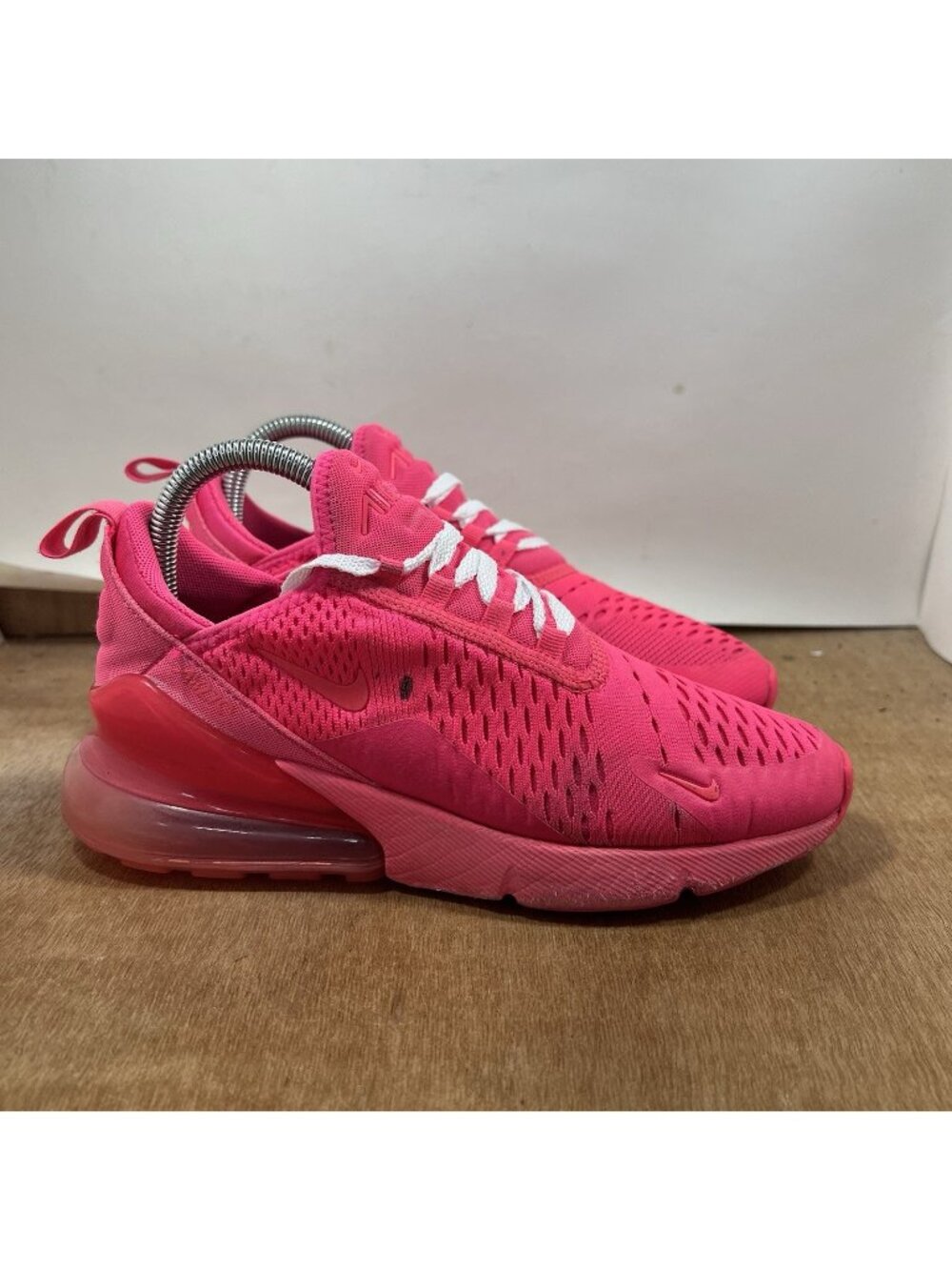 Nike Air Max 270 Hyper Triple Pink Women Size 7 Shoes FD0293-600